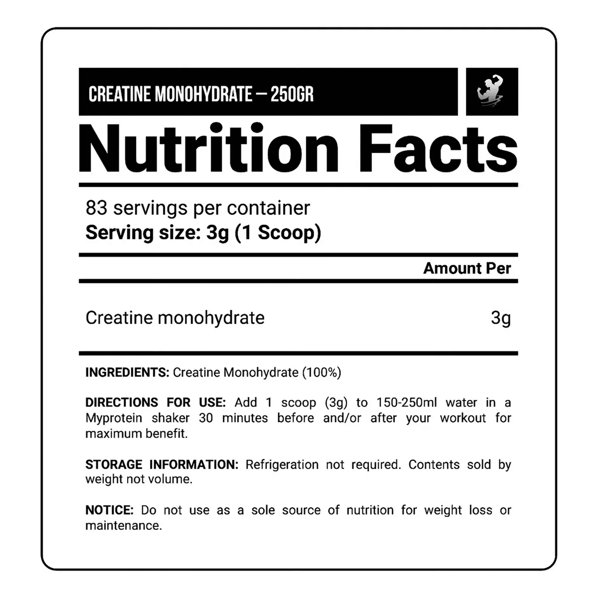 Creatina Myprotein - 300g