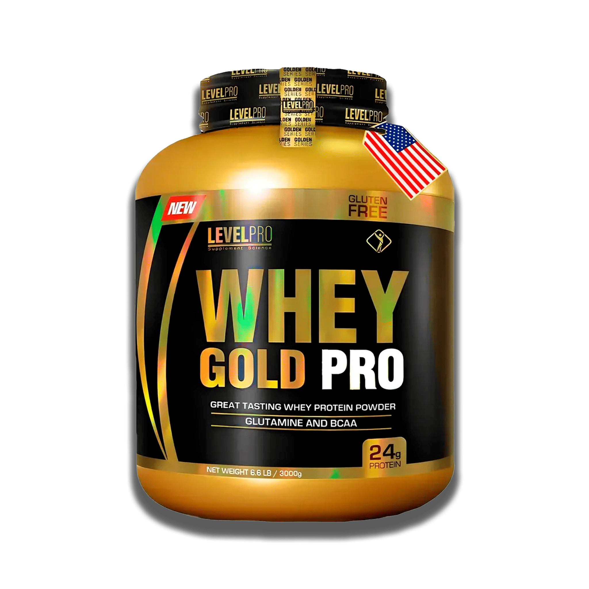 Whey Gold Pro 3 Kg Level Pro + Regalos