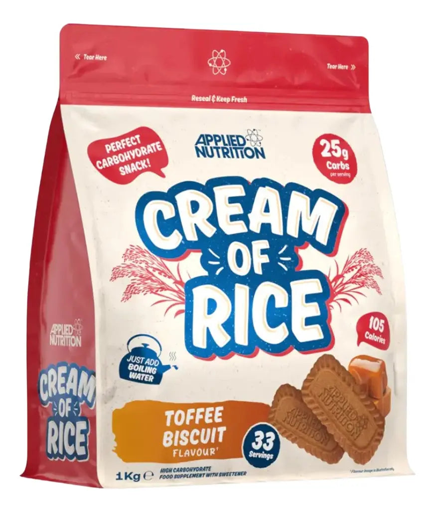 Crema De Arroz Applied Nutrition - Toffe, 1kg