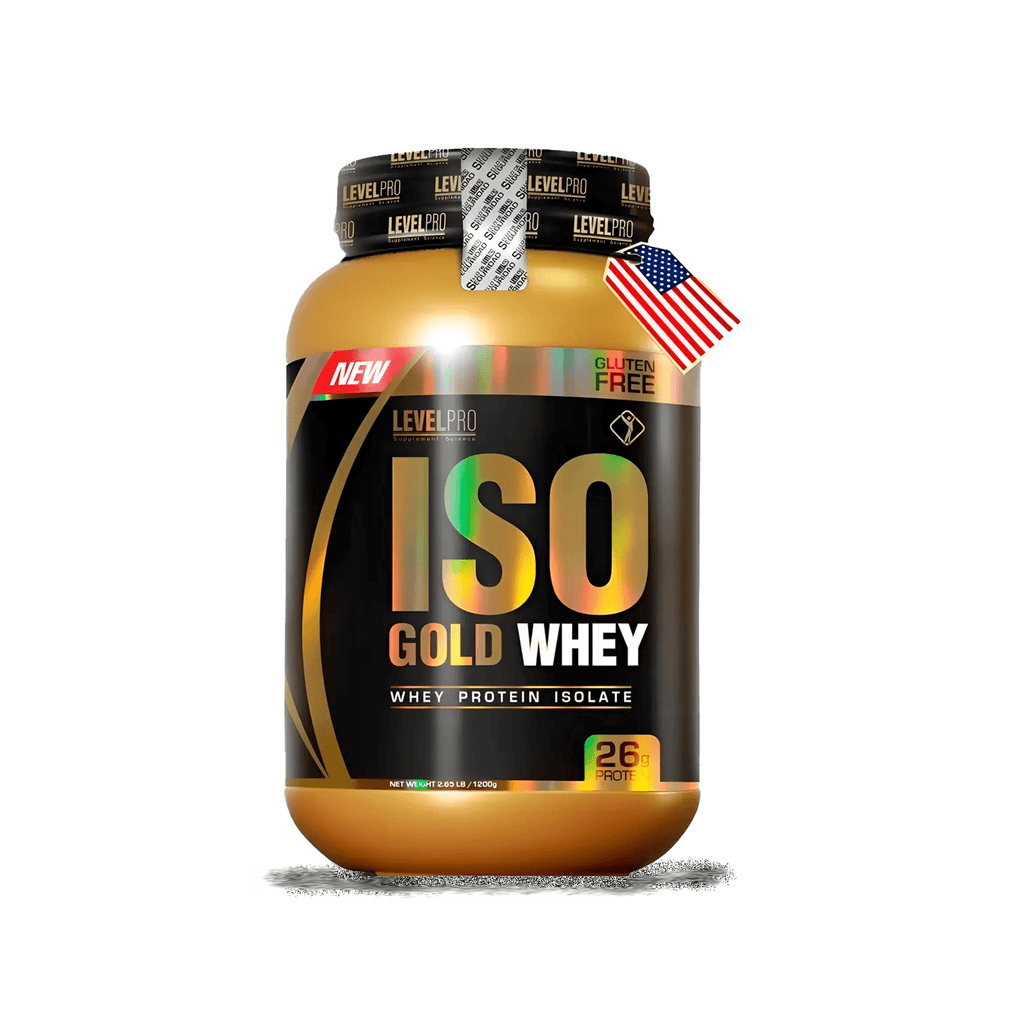 Iso Gold Whey 1.1 Kg - Level Pro Sabor Vainilla / Chocolate / Fresa