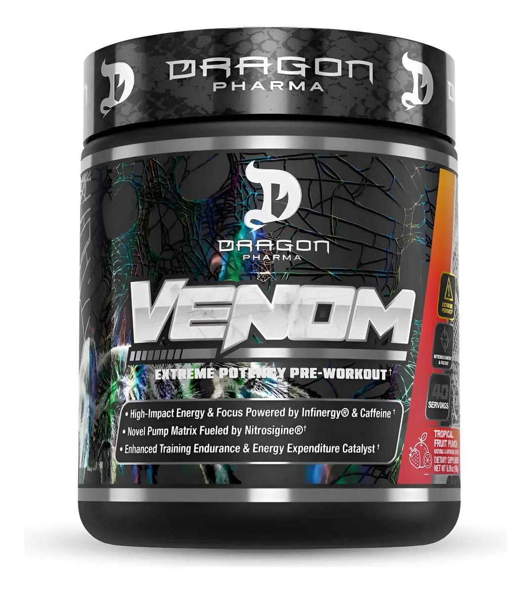 Venom Pre Workout 40 Servicios