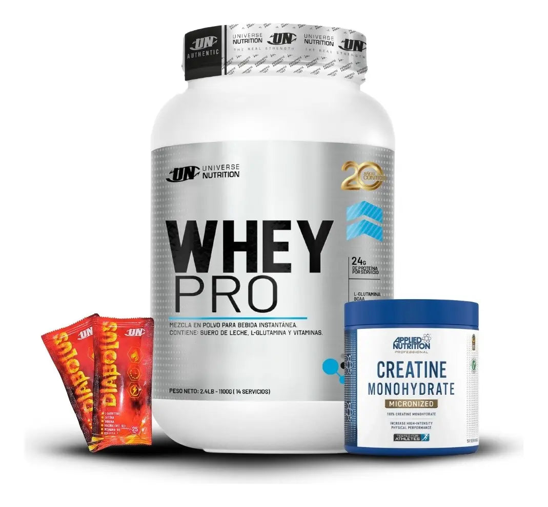 Whey Pro 1.1kg Cookies+creatina Applied Nutrition 250gr